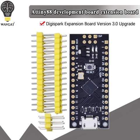 ATTINY88 micro development board 16Mhz /Digispark ATTINY85 Upgraded /NANO V3.0 ATmega328 Extended Compatible for Arduino ► Photo 1/1