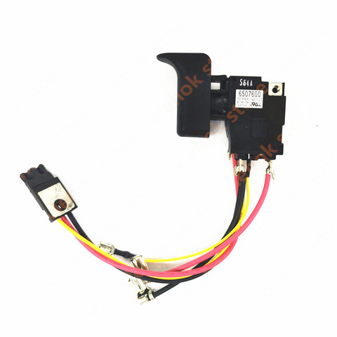 Switch For Makita XRJ04 DJR186 JR186D 6507600 650760-0 Power Tool Accessories Electric tools part ► Photo 1/4