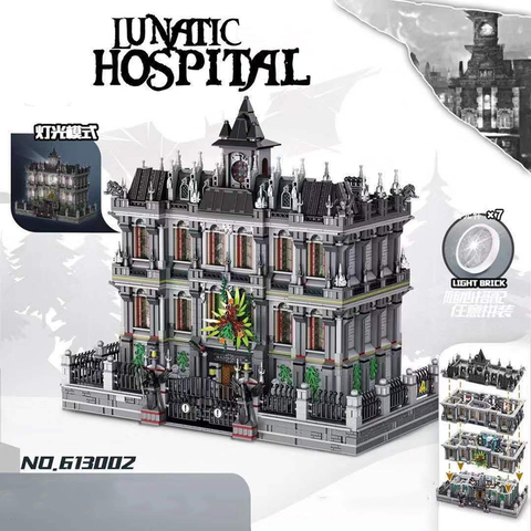 IN STOCK Halloween 7124 16007 613002 16001 613001 XD2025 Haunted House Building Block Bricks  Christmas gift Creative Toys ► Photo 1/6