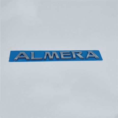 Car Styling For Nissan Almera Rear Trunk Lid Chrome Logo Badge Letters Emblem ► Photo 1/4