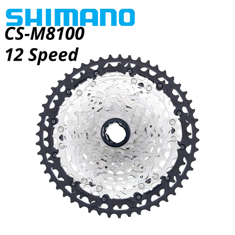 SHIMANO DEORE XT CS M8100 12 Speed 12S 10-51T MTB Mountain Bike bicycle Cassette Sprocket HYPERGLIDE CS-M8100 bike parts 12v ► Photo 1/4