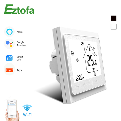 WiFi Smart Touch Thermostat Temperature Controller For Water/Electric Floor Heating Water/Gas Boiler Tuya APP Remote Control ► Photo 1/6