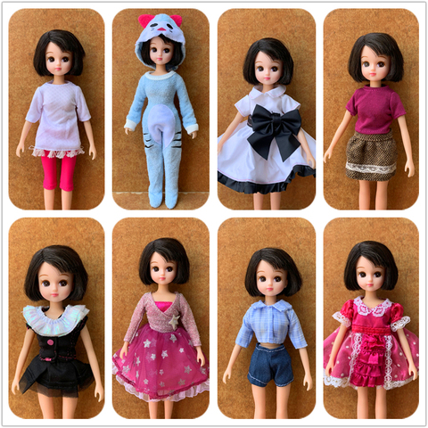 1/6 clothes For Dolls For Licca doll  Momoko Doll Blyth doll clothes Jumpsuit dress suit  For Girls Dolls ► Photo 1/4