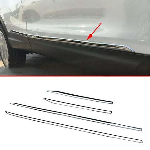 Car Accessories Chrome Side Door Body Cover Trim For Nissan Qashqai J11 Rogue Sport 2014 2015 2016 2017 2022 ► Photo 1/6