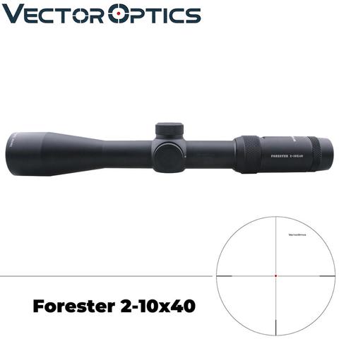 Vector Optics Forester 2-10x40 Hunting Riflescope Super Bright Clear Rifle Scope Zero Illuminated Dot Reticle ► Photo 1/1