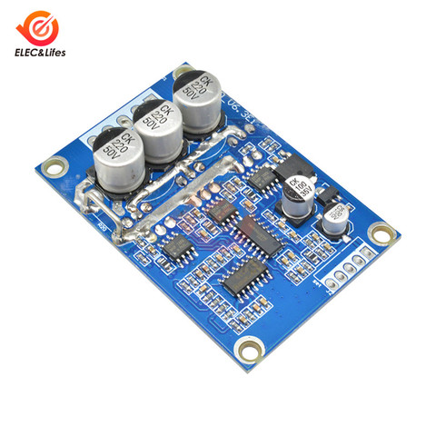 DC 12V-36V 500W PWM DC Brushless Motor Controller No Hall Motor Balancing Automotive Balanced BLDC Car Driver Control Board ► Photo 1/6