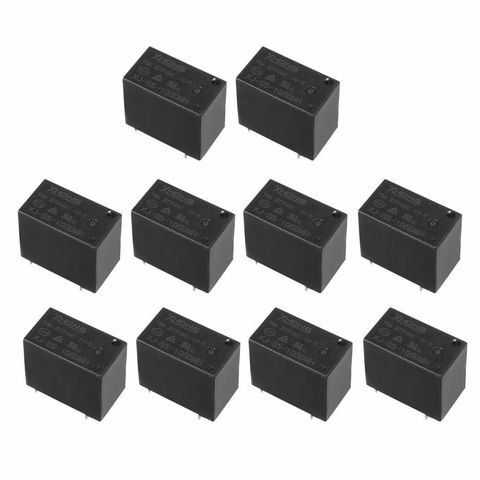 DC5V Coil 4Pin PCB Electromagnetic Power Relay, XJ-SS-105DMH 10A 277V AC 10Pcs ► Photo 1/3