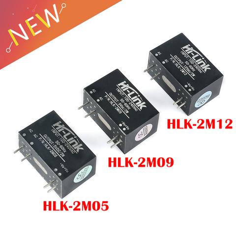 AC-DC 220V to 5V/9V/12V Mini Power Supply Module Intelligent Household Switch Power Supply Module HLK-2M05 HLK-2M09 HLK-2M12 ► Photo 1/4