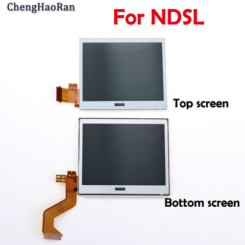 ChengHaoRan 1pcs Top Bottom Upper Lower LCD Screen for NDSL Game Accessories Display Screen for Nintend DSLite DS Lite ► Photo 1/6