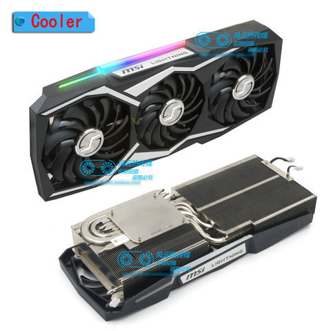 New Original for MSI GTX1080Ti LIGHTNING Video Graphics card cooler fan with heat sink 1Set ► Photo 1/1