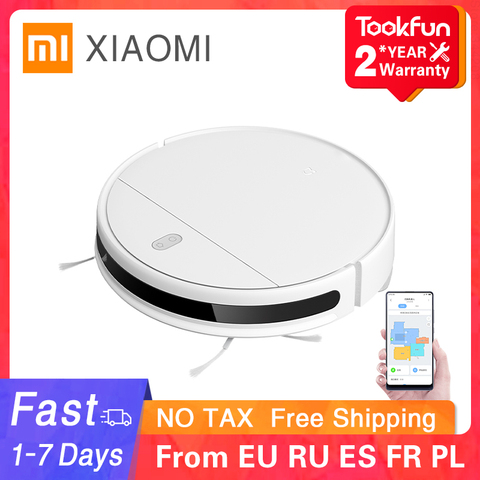 XIAOMI MIJIA Mi Robot Vacuum-Mop Essential G1 Sweeping Mopping Cleaner for home cordless Washing cyclone Suction Smart Planned ► Photo 1/6