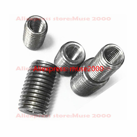 304 screw nut adaptor furniture Inner M5 to outer M8 M10 M12 metric thread bushing connector coupler convertor ► Photo 1/1