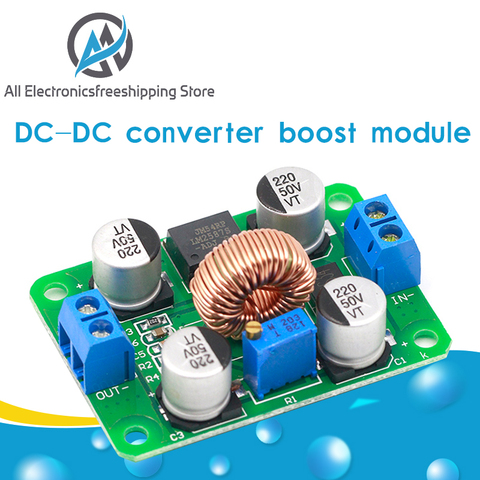LM2587 DC-DC power modules boost module over lm2577 (Peak 5A) DC Step-Up Converter Module ► Photo 1/6