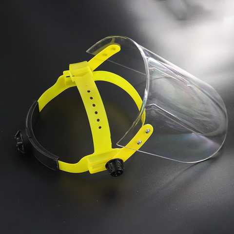 Face Mask Transparent Dustproof  Windproof PVC Safety Faces Shields Screen Spare Visors For Head Eye Protection Face mask ► Photo 1/6