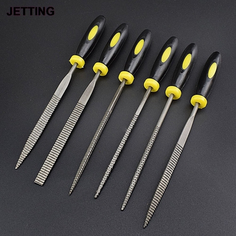 Wood Carving Tools Mini File Set Microtech Needle Rasp Filling Woodworking Files Hobby Hand Diy Folder Metal Filing Flat ► Photo 1/6