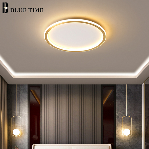 Round Square LED Chandeliers For Bedroom Dining Room Living Room Kitchen Study Room Ceiling Chandeliers Lighting Home Luminaria ► Photo 1/6