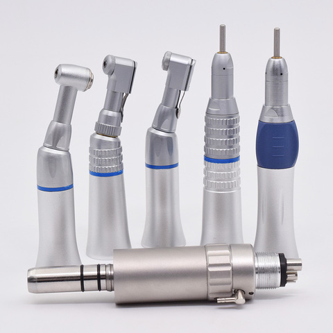 Dental Lab contra angle straight low speed Handpiece  Electric Micromotor  polishing brush Air Turbine Handpiece ► Photo 1/6