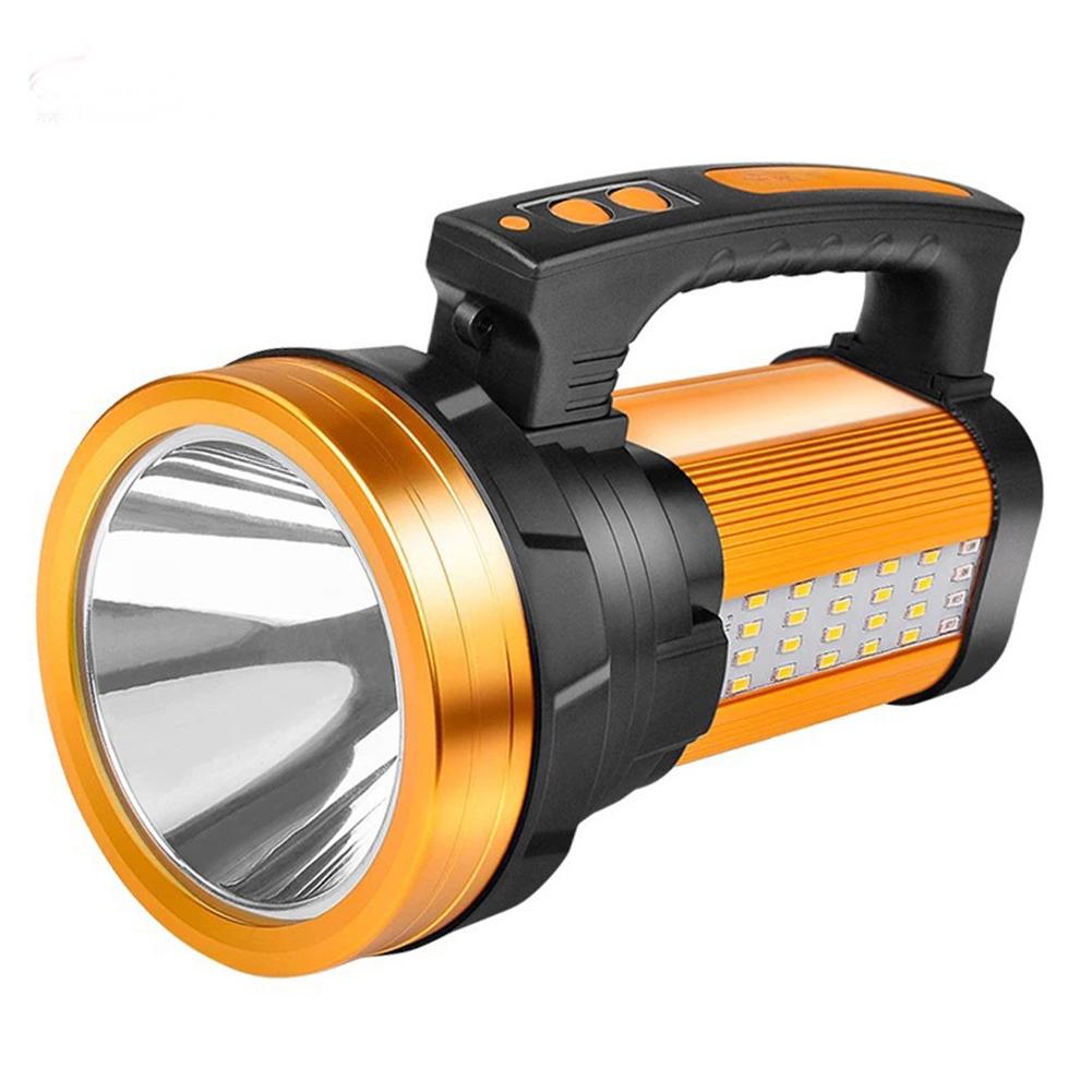 LED Handheld Spotlight Rechargeable Waterproof Camping Flashlight Torch Light US 