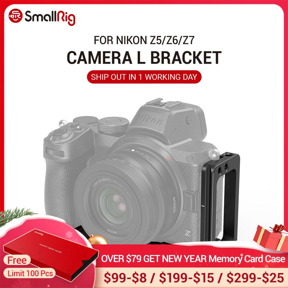 SmallRig Camera L Bracket for Nikon Z5/Z6/Z7 Camera w/ Arca-Type 1/4