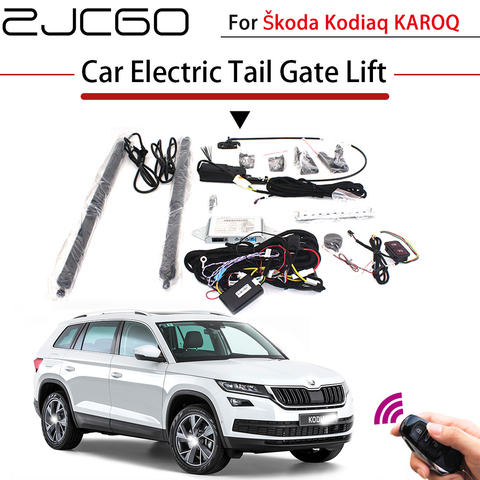 ZJCGO Car Electric Tail Gate Lift Trunk Rear Door Assist System for Škoda Kodiaq KAROQ 2016~2022 Original Car key Remote Control ► Photo 1/6