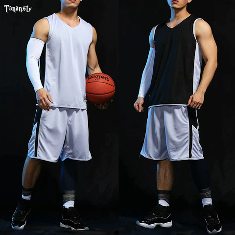 Reversible Basketball Jerseys Men Double-side Basketball Jersey Custom Youth sports Uniforms Breathable Team Training suits ► Photo 1/6