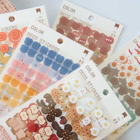 120pcs Colorful Dot Sealing Sticker Self-adhesive Diy Scrapbooking Journal Photo Decorative Labels Envelope Seals ► Photo 1/5
