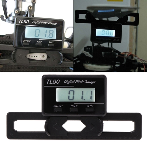 TL90 Digital Pitch Gauge LCD Backlight Display Blades Angle Measurement Tool Tools ► Photo 1/6