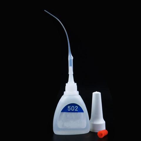 100 Pcs 502 Glue Micro-Tips Plastic Glue Extender Precision Applicator Dropping Tube Nozzle For Lab Adhesive Dispensers ► Photo 1/6