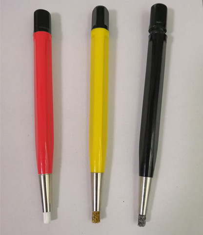 Repair tool watch cleaning special copper steel fiber brush to rust pen three sets ► Photo 1/3