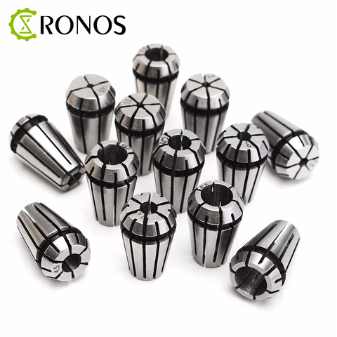 13Pcs/lot ER11 Collet Chuck CNC Spindle ER11 Collet Lathe Tool Holder ER11 Collet Set From 1-7MM For CNC Milling Lather Tool ► Photo 1/5