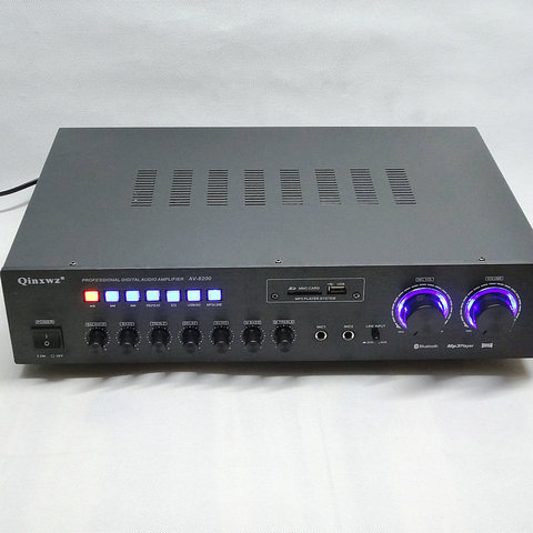 5198 for Toshiba Tube 5 channel Power Amplifier KTV Power Amplifier Professional Bluetooth Power Amplifier 5.1 Home Theater ► Photo 1/6