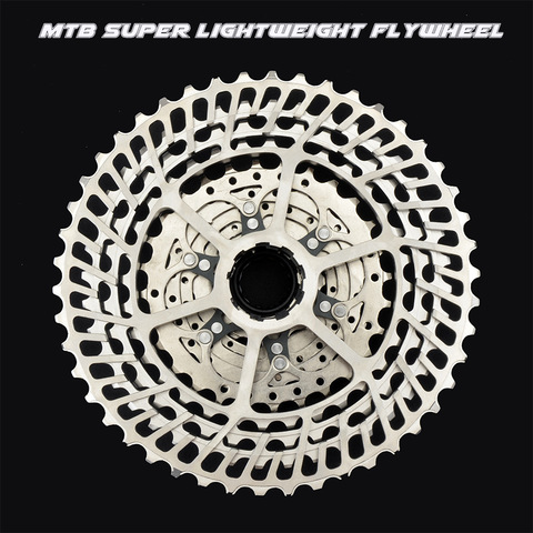 MTB Bike SLR2 Cassette Ultralight 10 11 12 Speed 42/46/50T CNC Bike Freewheel 10s 11s 12s Flywheel K7 Sprocket HG System ► Photo 1/6