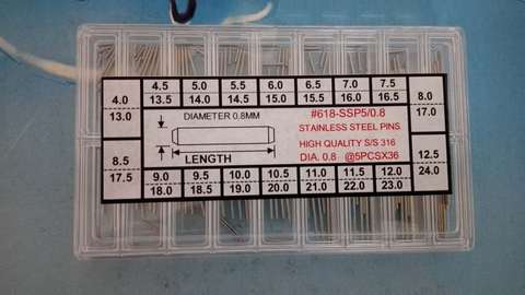 Watch Band Parts Pin Refill for Tube and Pin Assortment | Esslinger