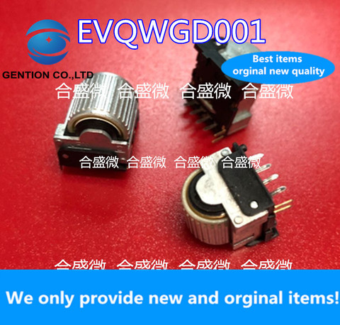 1-2pcs 100% New original  Japanese encoder roller belt press switch 6 feet EVQWGD001 original spot EVQ-WGD001 ► Photo 1/4
