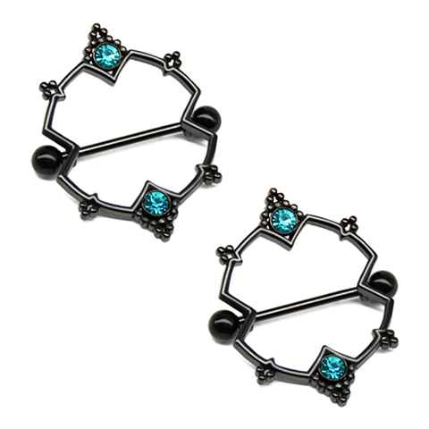 2PC Nipplerings Nipple Rings Piercing Strainght Barbells Stainless Steel Jewelry for Women Girls 14mm 16mm ► Photo 1/6