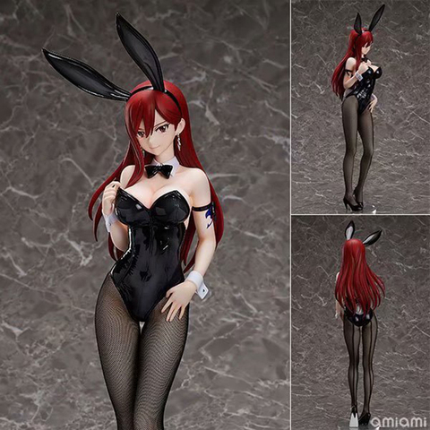 Freeing Fairy Tail Erza Scarlet Bunny Girl Anime Figure Sexy Girl PVC Action Figure Toys Collection Model Doll Gift ► Photo 1/6