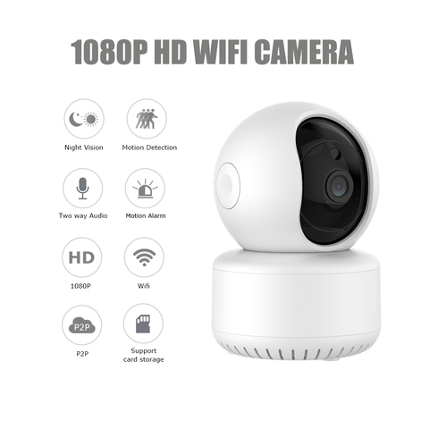 ICsee Camera Wifi HD 720P 1080P Home Security Cloud Wireless Night Vision Two Way Audio Auto Tracking CCTV IP Camera App Onvif ► Photo 1/6