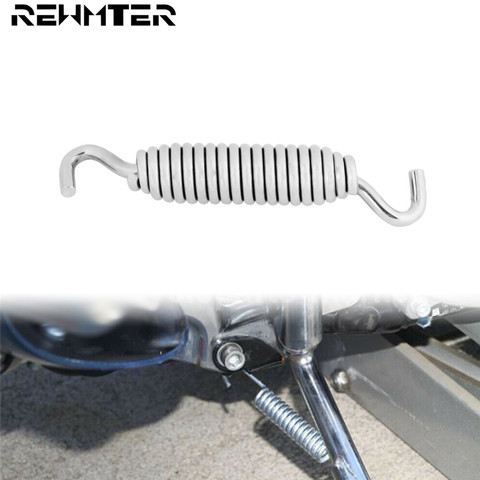 Motorcycle Chrome Kickstand Spring Stand For Harley Touring Road Street Electra Glide 2007-2022 Softail Low Rider Fat Boy 07-17 ► Photo 1/6