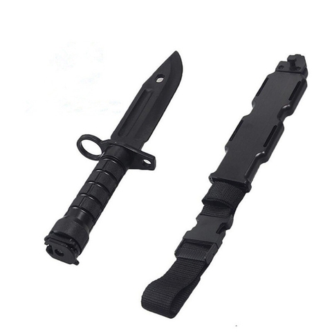 Safe 1: 1 Rubber Knife Military Training Enthusiasts CS Cosplay Toy Sword First Blood Props Dagger Model GXMB ► Photo 1/6