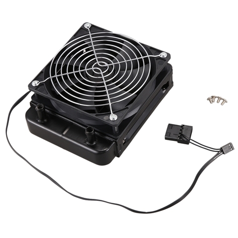 120mm 10 Pipe Water Cooling CPU Cooler Row Heat Exchanger Radiator with Fan for PC Computer LED Water Cooling System ► Photo 1/6