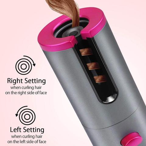 Curling Iron Wireless Hair Waver Tongs Beach Waves Iron Curling Wand Air Curler USB Cordless Auto Ceramic Automatic Hair Curler ► Photo 1/6