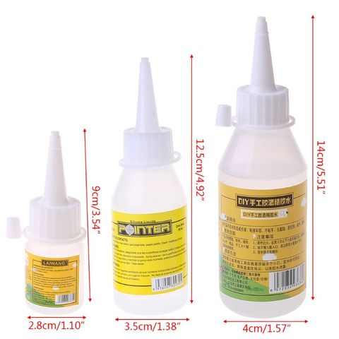 20/50/100ml Liquid Glue Alcohol Adhesive Textile Stationery Scrapbooking ► Photo 1/6