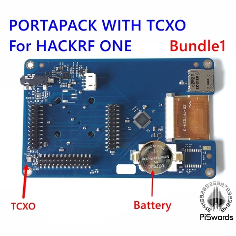 Latest portapack with TCXO for hackrf one havoc firmware 0.05ppm tcxo and metal shell ► Photo 1/5
