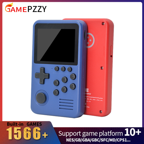 M3S Retro Smart Video Game Console Built-in 1500+ Games 16 Bit Mini Handheld Game Player With 4G TF Card For Kids Gift ► Photo 1/6