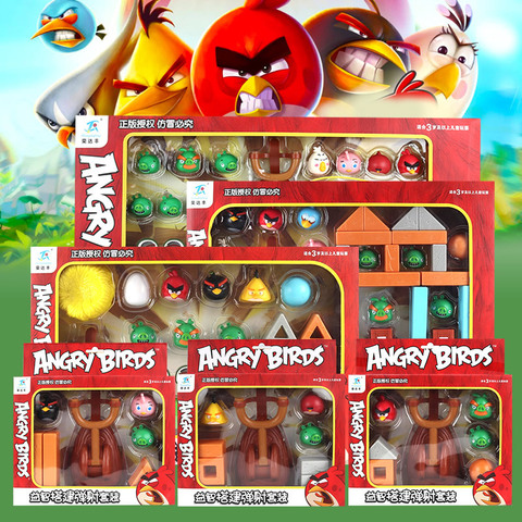 Angry Bird Children's Interactive Catapult Toy Building Block Assembly Full Set Slingshot Holiday Birthday Gift ► Photo 1/6