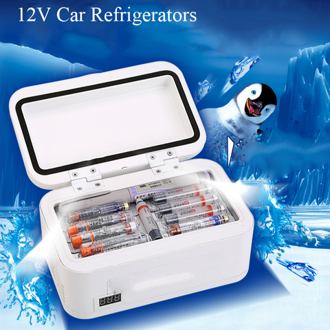 Portable Insulin Storage Cooler Bag Diabetic Insulin Cooler Box Constant Temperature Fridge Mini Refrigerator Ice Box ► Photo 1/6