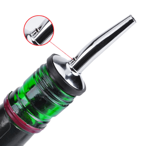 Stainless Steel Wine Bottle Stopper Liquor Bottle Pourer Stopper Dispenser Leak-proof Olive Oil Pourer Barware Bar Accessories ► Photo 1/6