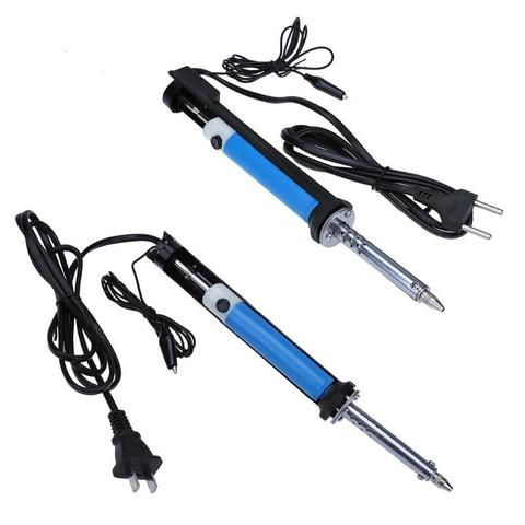 30W Electric Desoldering Pump Soldering Iron Pen Welding Suction Heating Suction Sucker Pen with Nozzle Soldering Tool EU Plug ► Photo 1/6