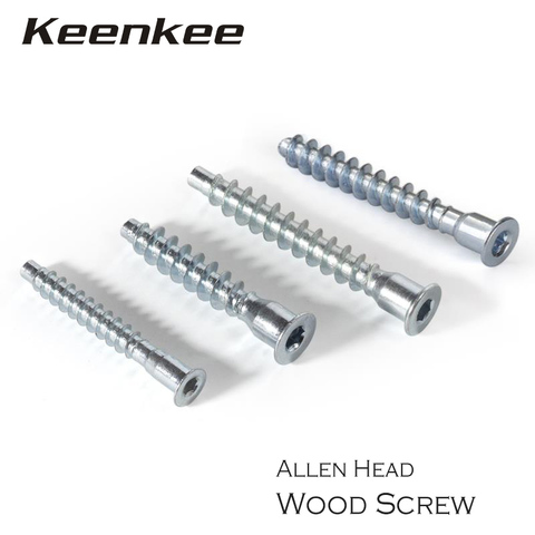 Self-tapping Screws Furniture Wood Screw Length 40 50mm thread diameter 5mm 7mm M3 M4 Iron Allen Hex Hexagon Socket Cap Head ► Photo 1/6
