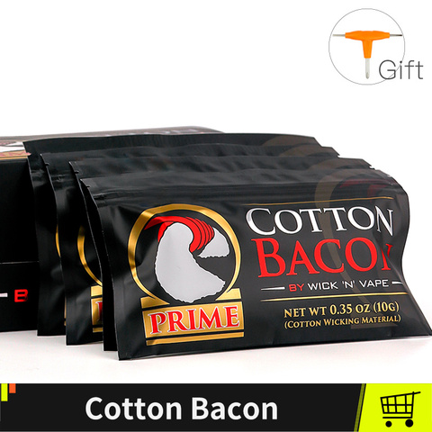 Gold Version Cotton Bacon Vape Cotton For RTA RDA RTA Atomizer Electronic Cigarettes Vape Accessories ► Photo 1/6